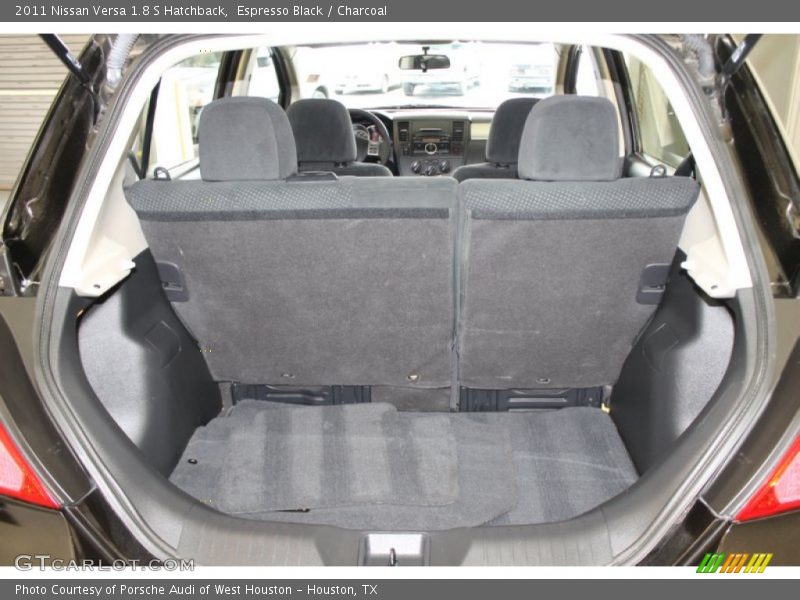 Espresso Black / Charcoal 2011 Nissan Versa 1.8 S Hatchback