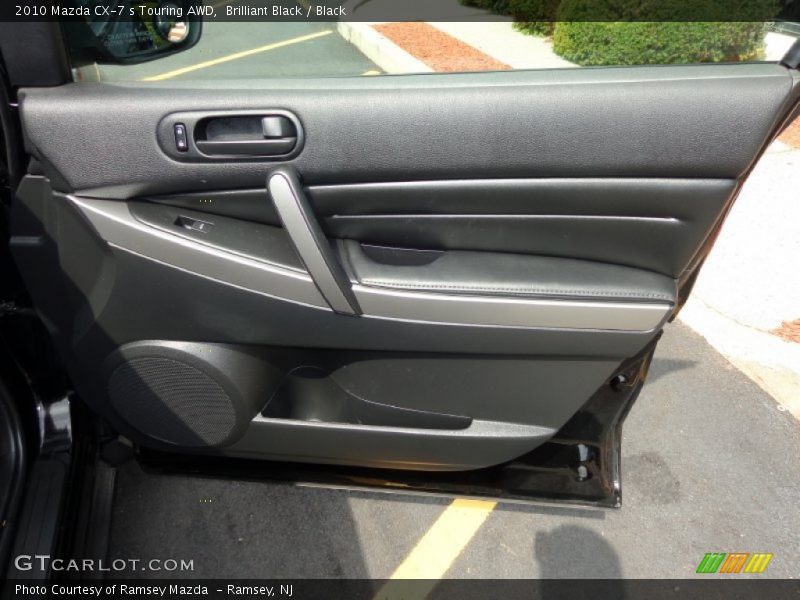 Brilliant Black / Black 2010 Mazda CX-7 s Touring AWD
