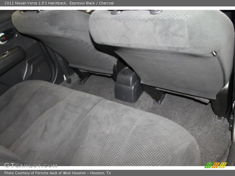 Espresso Black / Charcoal 2011 Nissan Versa 1.8 S Hatchback