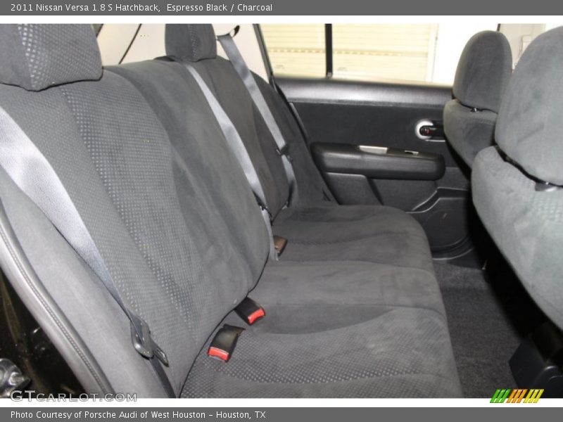 Espresso Black / Charcoal 2011 Nissan Versa 1.8 S Hatchback