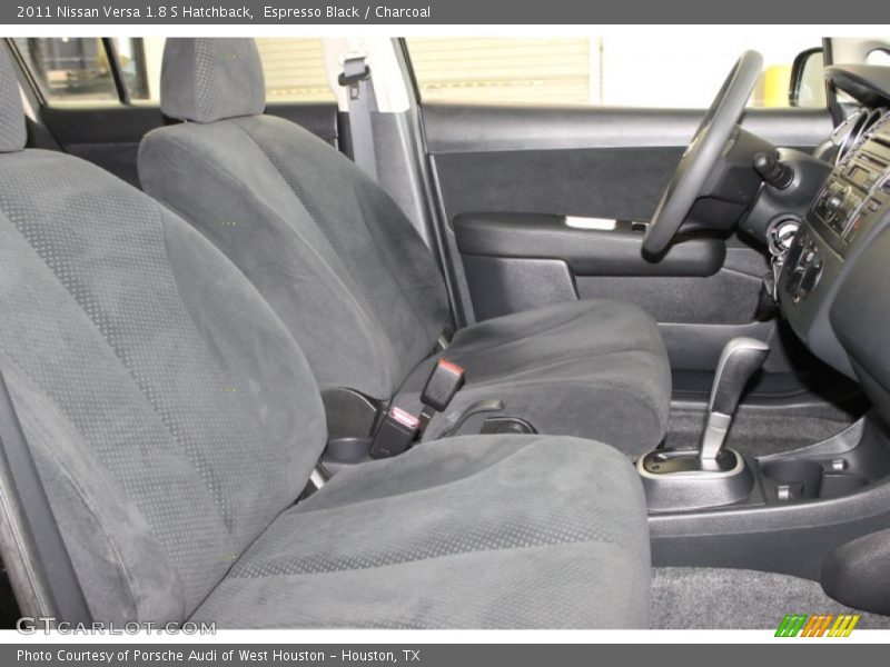 Espresso Black / Charcoal 2011 Nissan Versa 1.8 S Hatchback