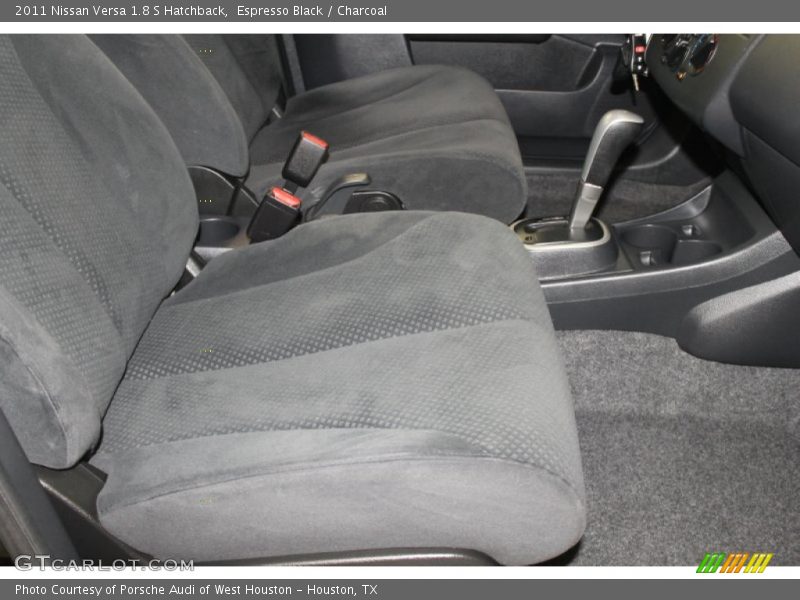Espresso Black / Charcoal 2011 Nissan Versa 1.8 S Hatchback