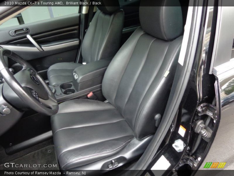 Brilliant Black / Black 2010 Mazda CX-7 s Touring AWD