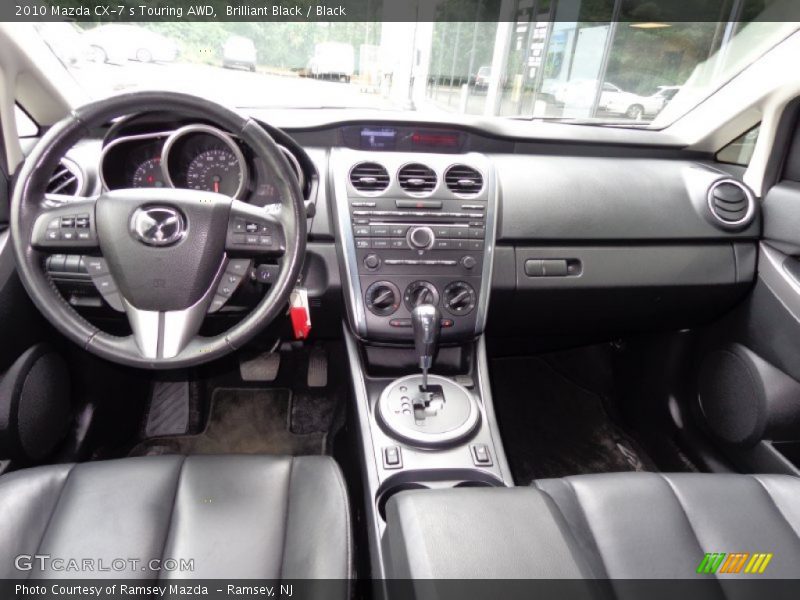 Brilliant Black / Black 2010 Mazda CX-7 s Touring AWD
