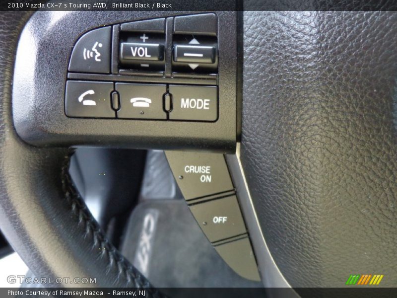Brilliant Black / Black 2010 Mazda CX-7 s Touring AWD