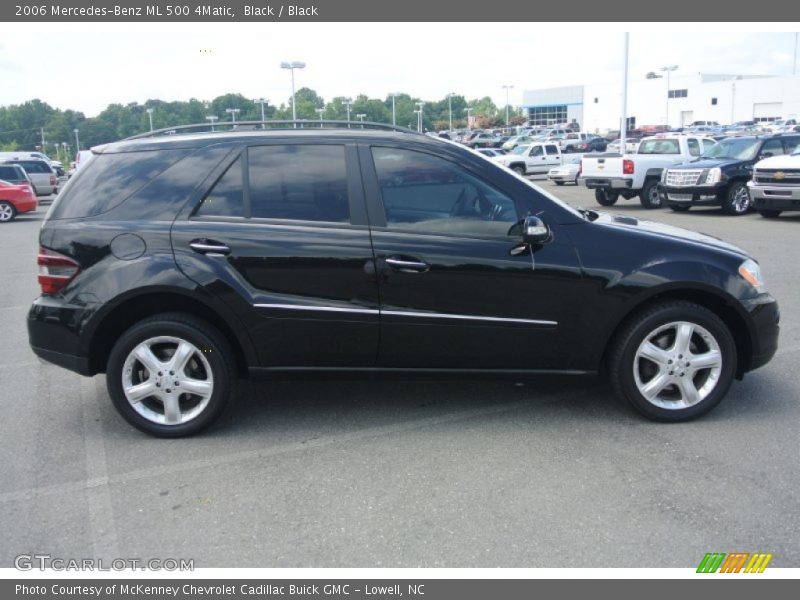 Black / Black 2006 Mercedes-Benz ML 500 4Matic