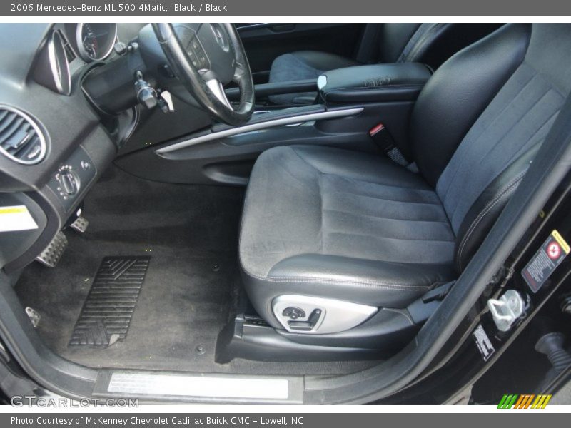 Black / Black 2006 Mercedes-Benz ML 500 4Matic