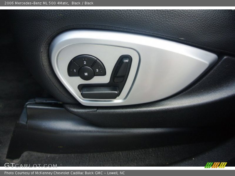 Black / Black 2006 Mercedes-Benz ML 500 4Matic
