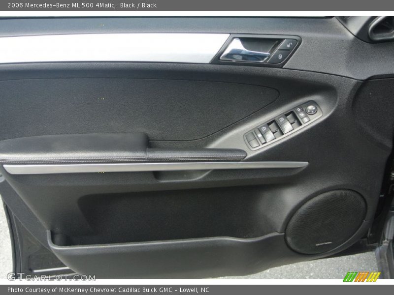 Black / Black 2006 Mercedes-Benz ML 500 4Matic