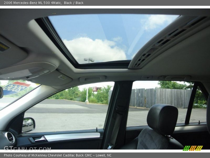 Black / Black 2006 Mercedes-Benz ML 500 4Matic
