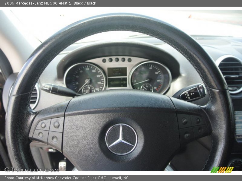 Black / Black 2006 Mercedes-Benz ML 500 4Matic