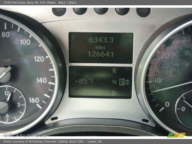 Black / Black 2006 Mercedes-Benz ML 500 4Matic