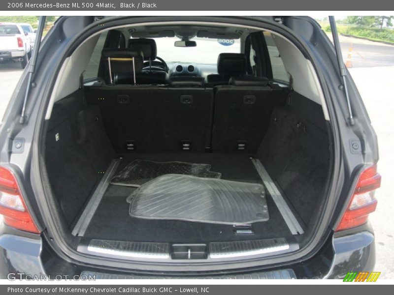 Black / Black 2006 Mercedes-Benz ML 500 4Matic