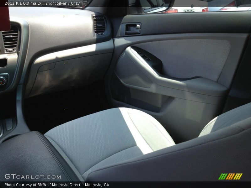 Bright Silver / Gray 2012 Kia Optima LX