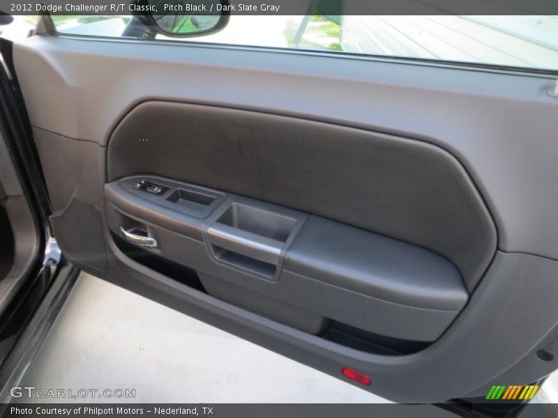 Pitch Black / Dark Slate Gray 2012 Dodge Challenger R/T Classic