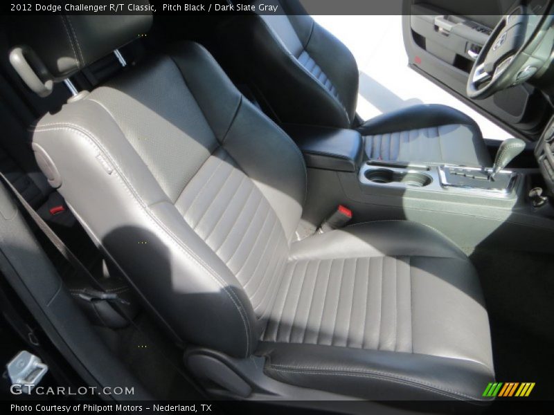Pitch Black / Dark Slate Gray 2012 Dodge Challenger R/T Classic