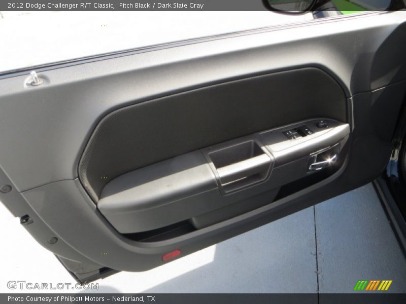 Pitch Black / Dark Slate Gray 2012 Dodge Challenger R/T Classic