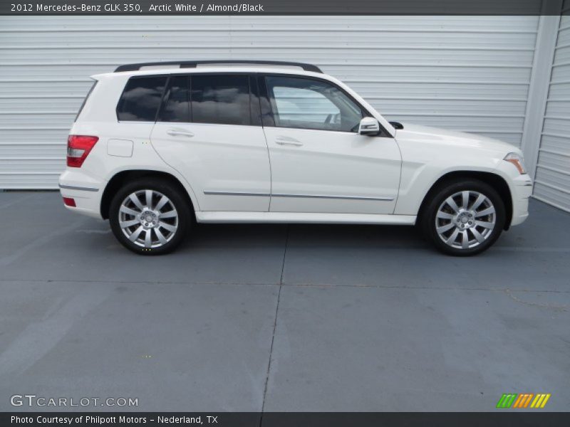 Arctic White / Almond/Black 2012 Mercedes-Benz GLK 350