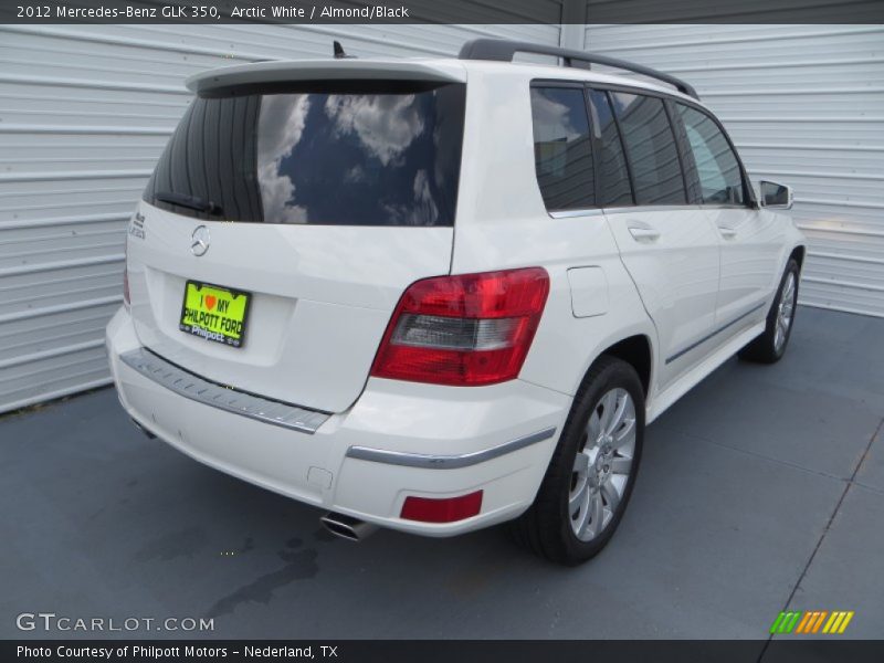 Arctic White / Almond/Black 2012 Mercedes-Benz GLK 350