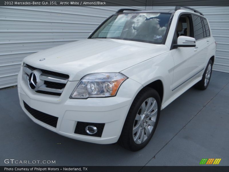 Arctic White / Almond/Black 2012 Mercedes-Benz GLK 350