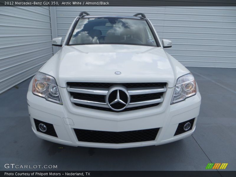 Arctic White / Almond/Black 2012 Mercedes-Benz GLK 350