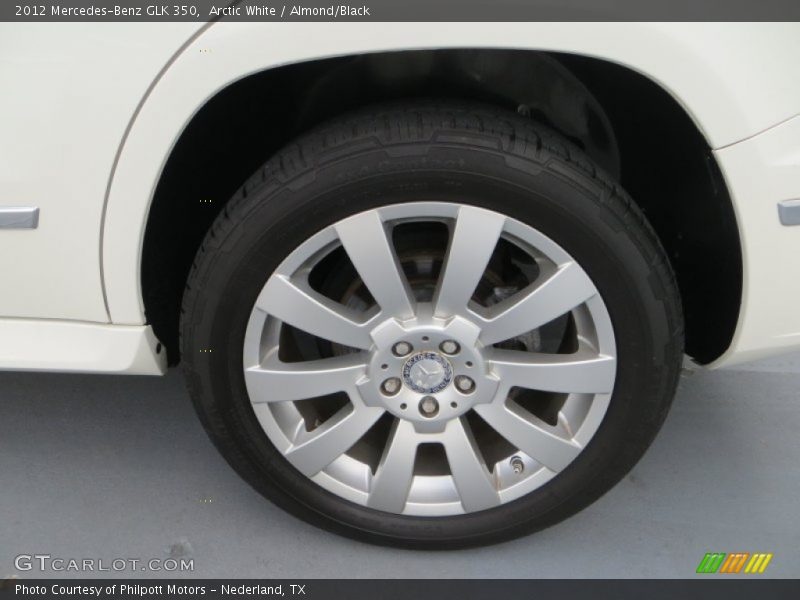Arctic White / Almond/Black 2012 Mercedes-Benz GLK 350