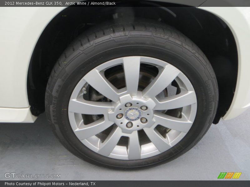 Arctic White / Almond/Black 2012 Mercedes-Benz GLK 350