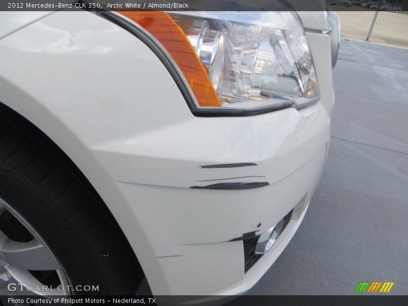 Arctic White / Almond/Black 2012 Mercedes-Benz GLK 350