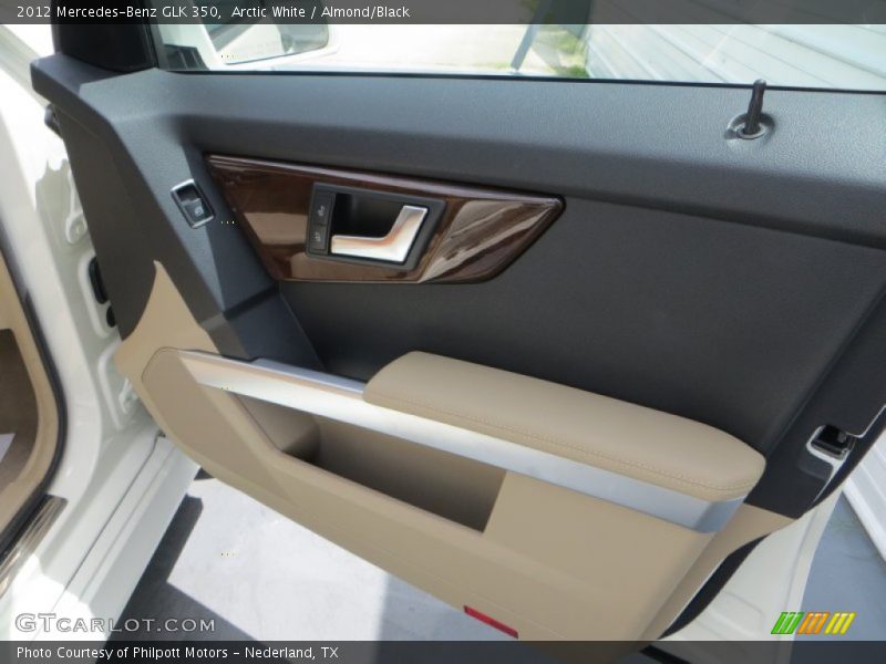 Arctic White / Almond/Black 2012 Mercedes-Benz GLK 350
