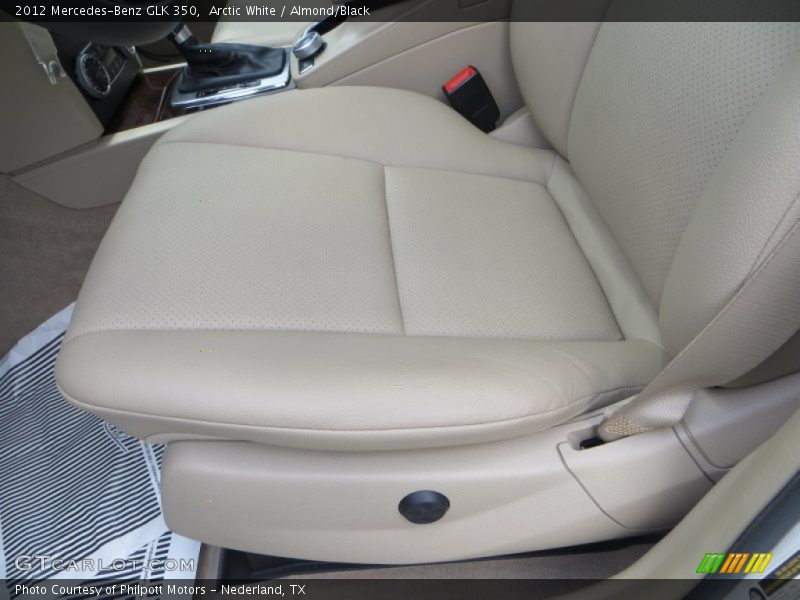 Arctic White / Almond/Black 2012 Mercedes-Benz GLK 350