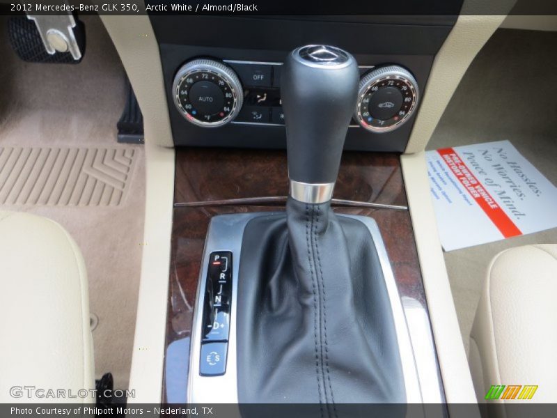 Arctic White / Almond/Black 2012 Mercedes-Benz GLK 350