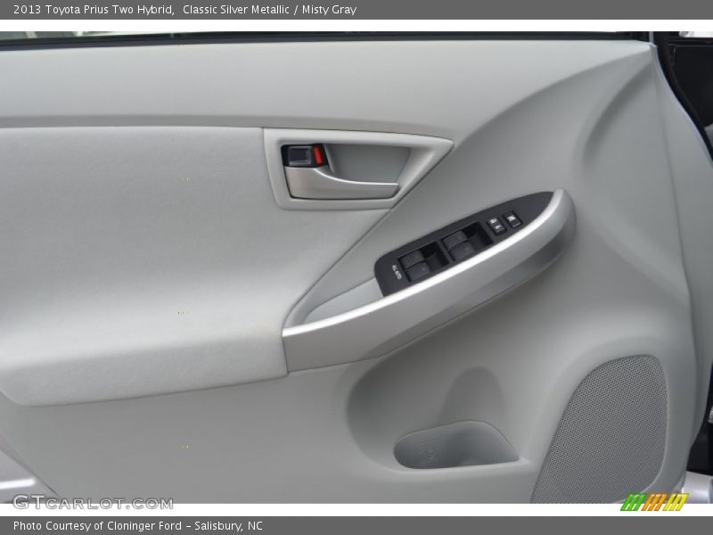 Classic Silver Metallic / Misty Gray 2013 Toyota Prius Two Hybrid