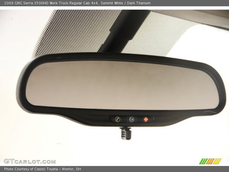 Summit White / Dark Titanium 2009 GMC Sierra 3500HD Work Truck Regular Cab 4x4