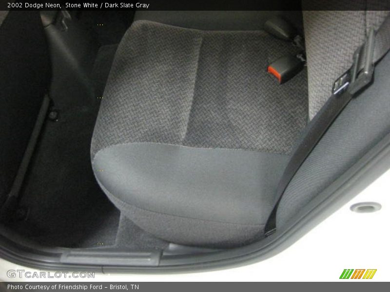 Stone White / Dark Slate Gray 2002 Dodge Neon