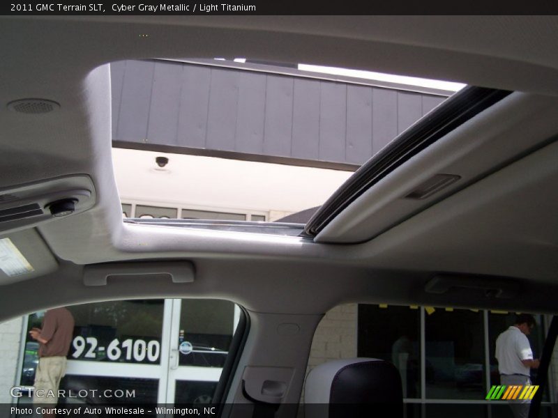 Cyber Gray Metallic / Light Titanium 2011 GMC Terrain SLT