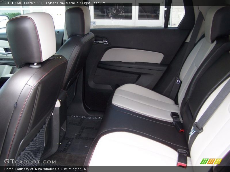 Cyber Gray Metallic / Light Titanium 2011 GMC Terrain SLT