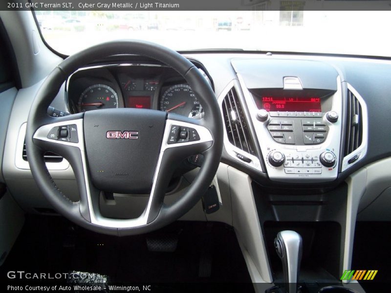 Cyber Gray Metallic / Light Titanium 2011 GMC Terrain SLT