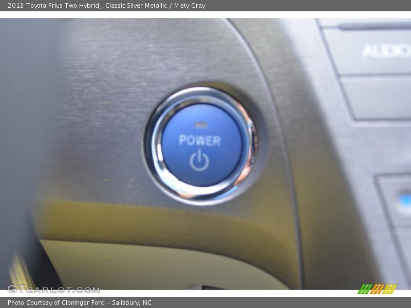 Classic Silver Metallic / Misty Gray 2013 Toyota Prius Two Hybrid