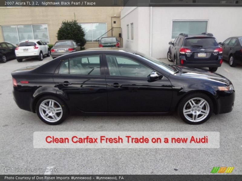 Nighthawk Black Pearl / Taupe 2007 Acura TL 3.2