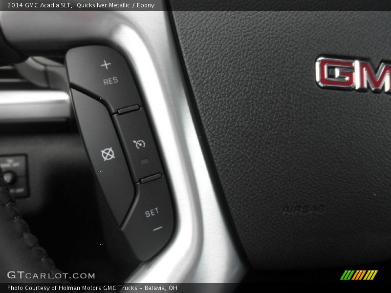 Quicksilver Metallic / Ebony 2014 GMC Acadia SLT