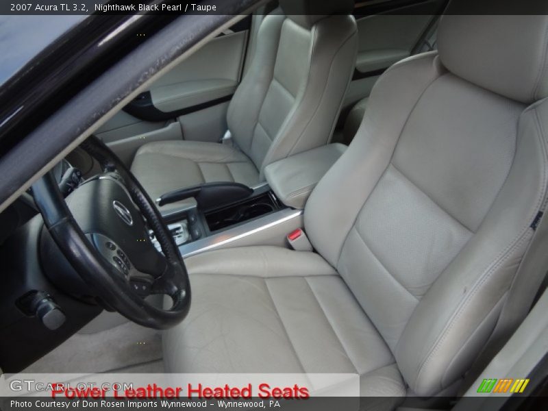 Nighthawk Black Pearl / Taupe 2007 Acura TL 3.2