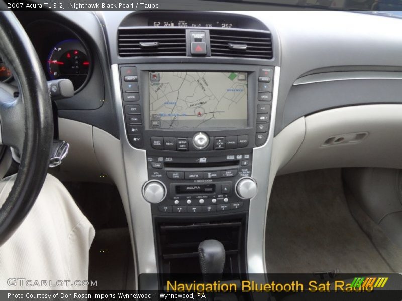 Nighthawk Black Pearl / Taupe 2007 Acura TL 3.2