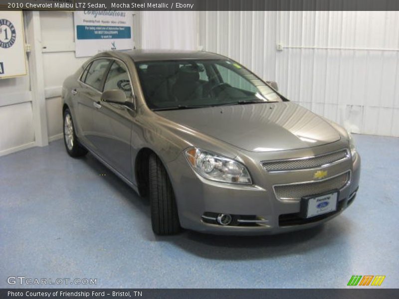 Mocha Steel Metallic / Ebony 2010 Chevrolet Malibu LTZ Sedan