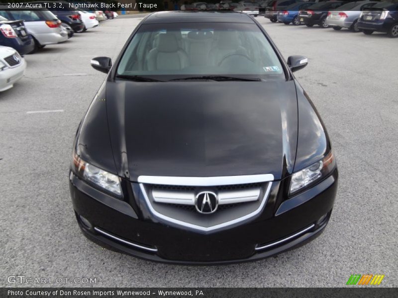 Nighthawk Black Pearl / Taupe 2007 Acura TL 3.2