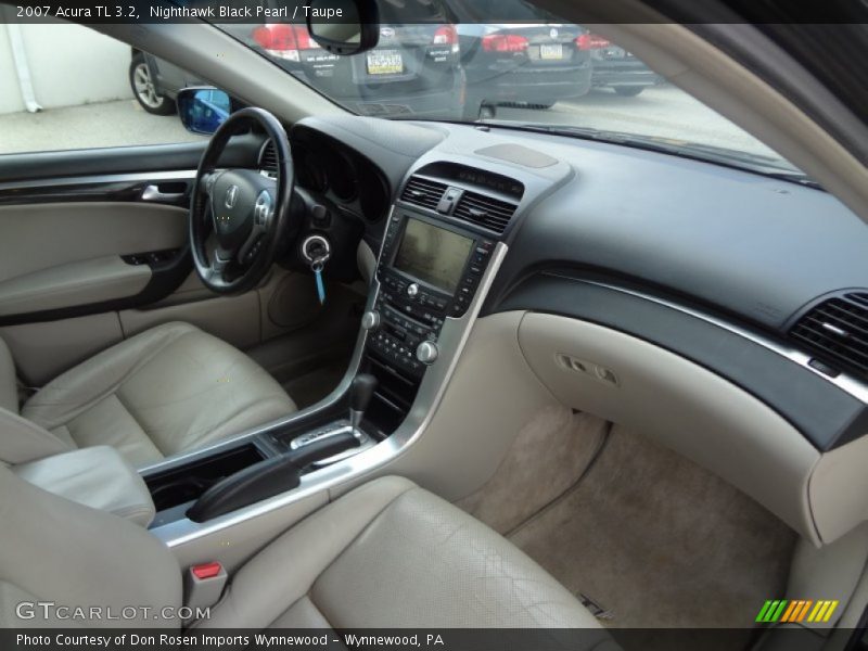 Nighthawk Black Pearl / Taupe 2007 Acura TL 3.2