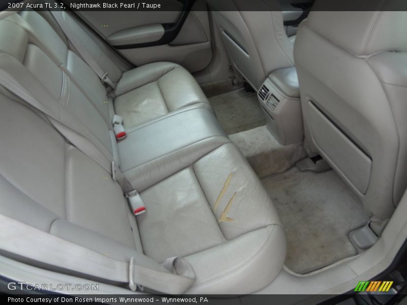 Nighthawk Black Pearl / Taupe 2007 Acura TL 3.2