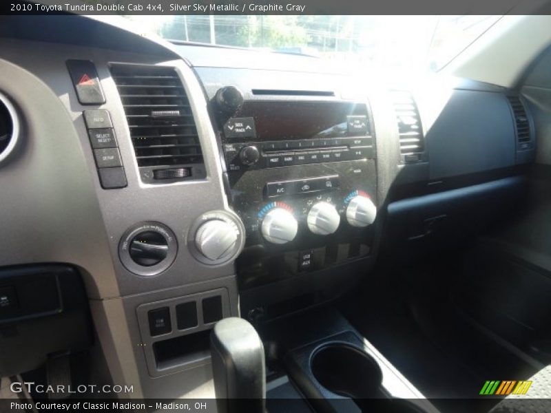 Silver Sky Metallic / Graphite Gray 2010 Toyota Tundra Double Cab 4x4