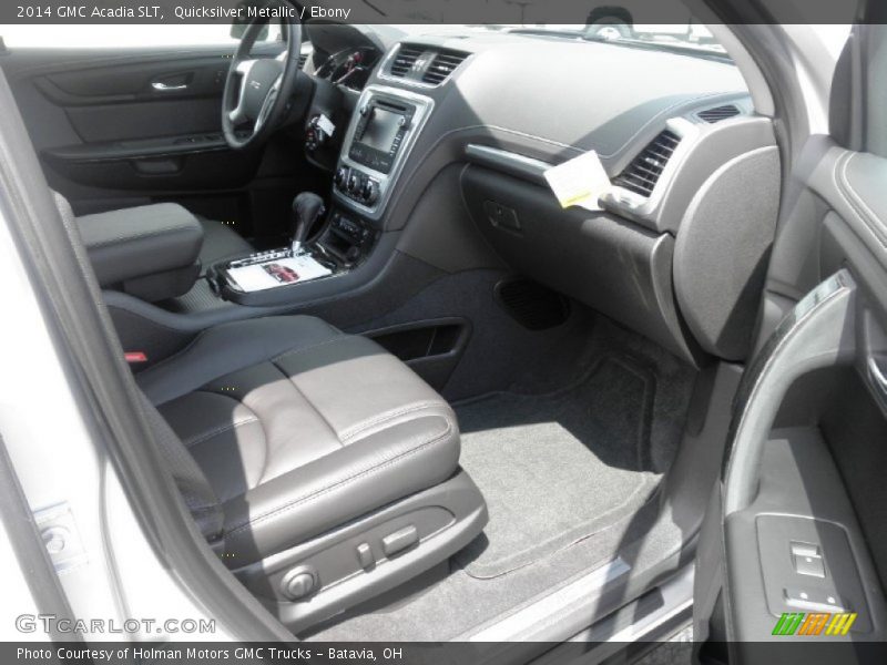 Quicksilver Metallic / Ebony 2014 GMC Acadia SLT