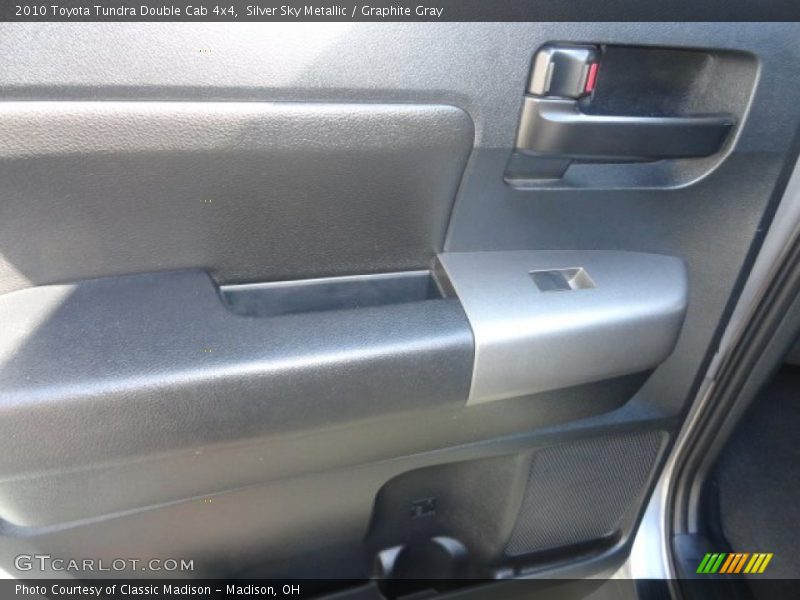 Silver Sky Metallic / Graphite Gray 2010 Toyota Tundra Double Cab 4x4