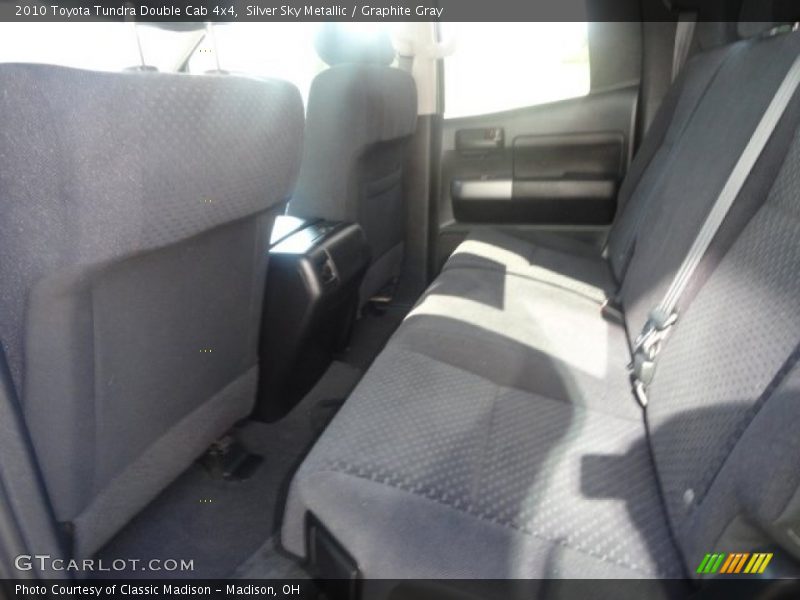 Silver Sky Metallic / Graphite Gray 2010 Toyota Tundra Double Cab 4x4